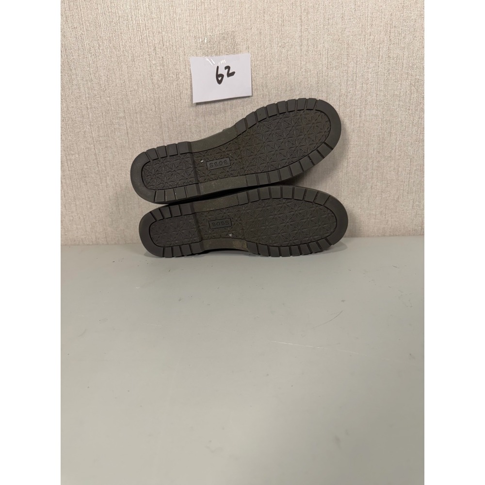 Skechers BOBS Chill Luxe Gray Faux Fur Lined Slip On Shoes 113352 Womens 9 - Picture 5 of 9